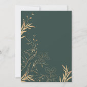 Winter Arktische Tiere Geschlecht Neutral Baby Spr Einladung (Rückseite)