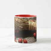 Winter-Arrangement-Tasse Tasse (Zentrum)