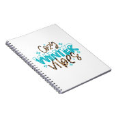 Winter Art Cosy Winter Vibes Notizblock (Rechte Seite)