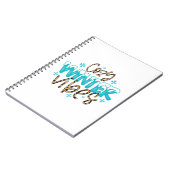 Winter Art Cosy Winter Vibes Notizblock (Linke Seite)