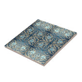 Winter Art Nouveau Design Tile Fliese (Seite)