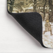 Winter Arthurs Rackham | in Kensington-Gärten von Mousepad (Ecke)