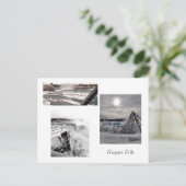 Winter at Niagara Falls  Postkarte (Stehend Vorderseite)