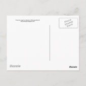 Winter auf dem Bauernhof Postkarte (Rückseite)