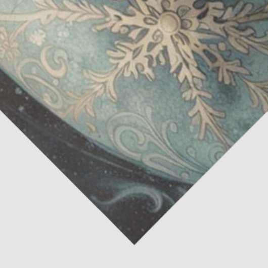 Winter auf dem Brain Decoupage Papier (Ausschnitt)