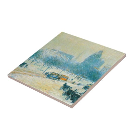 Winter auf dem Gewerkschaft Square von Frederick C Fliese (Seite)