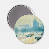 Winter auf dem Gewerkschaft Square von Frederick C Magnet (Vorderseite/Rückseite)