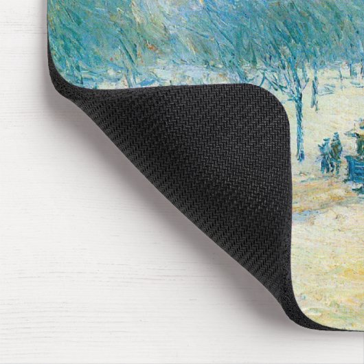 Winter auf dem Gewerkschaft Square von Frederick C Mousepad (Ecke)