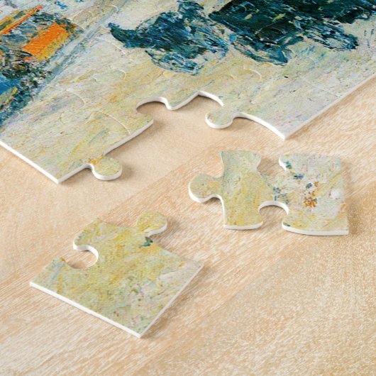 Winter auf dem Gewerkschaft Square von Frederick C Puzzle (Seite)