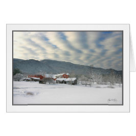 Winter auf dem Irland-Bauernhof