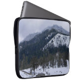 Winter auf dem Land.... Laptopschutzhülle (Vorne Rechts)