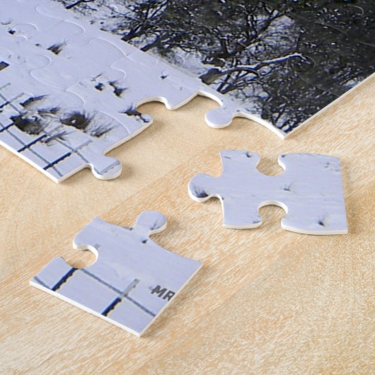 Winter auf dem Land.... Puzzle (Seite)