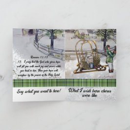 Winter auf den Thistlebrook-Farmen Karte