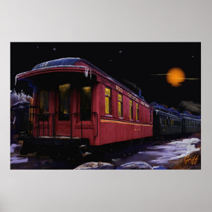 Winter auf der Rio Grande Süd Poster