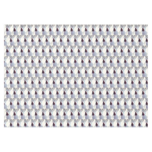 WINTER AUF DER ÜBERDECKTEN BRÜCKE TISCHDECKE (Vorderseite (Horizontal))