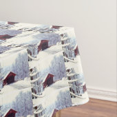 WINTER AUF DER ÜBERDECKTEN BRÜCKE TISCHDECKE (Beispiel)