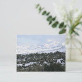 Winter auf Kreta Postkarte (Stehend Vorderseite)