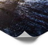 Winter auf Schloss Neuschwanstein, Deutschland Bay Poster (Ecke)