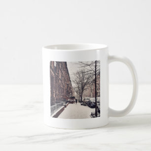 Winter auf Upper West Side Kaffeetasse