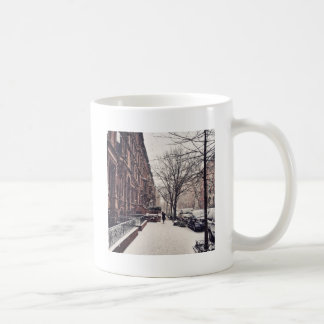 Winter auf Upper West Side Kaffeetasse