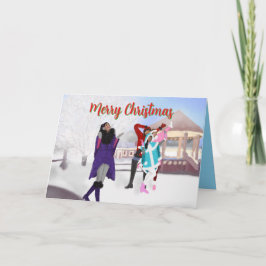 Winter Baby Birthday Card Karte