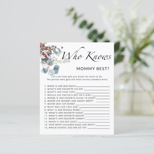 Winter Baby Chowder Wer das beste Spiel der Mama k (Stehend Vorderseite)