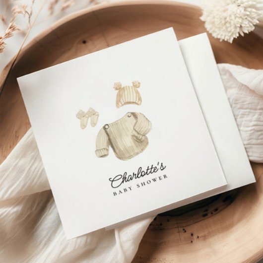 Winter Baby Clothes Gender Neutral Baby Dusche Serviette