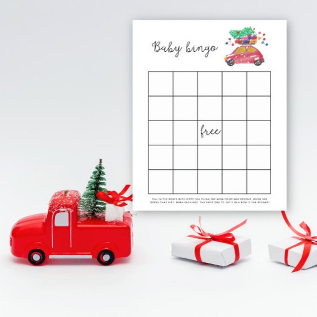 Winter Baby Dusche Bingo Spiel (Von Creator hochgeladen)