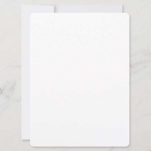 Winter Baby Dusche Einladung - ein kleines Bündel (Rückseite)