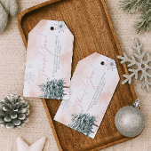 Winter Baby Dusche Geschenk und Gefallen Geschenkanhänger