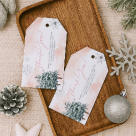 Winter Baby Dusche Geschenk und Gefallen Geschenkanhänger