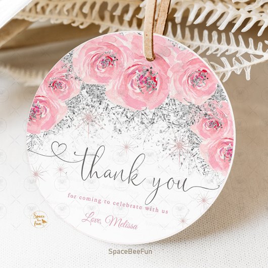 Winter Baby-Dusche Geschenkanhänger