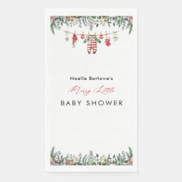 Winter Baby Dusche Party Napkins Serviette
