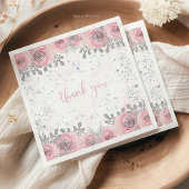 Winter Baby-Dusche Serviette