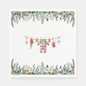 Winter Baby Dusche Serviette (Vorderseite)