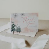 Winter Baby Dusche Vielen Dank Karten