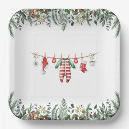 Winter Baby Duschpapier Teller