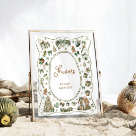 Winter Baby Es ist kalt draußen Babydusche Liebhab Poster