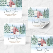 Winter Baby Es ist kalte Außendusche