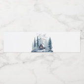 Winter Baby Es ist kalte Außendusche Wasserflaschenetikett (Einzelnes Label)