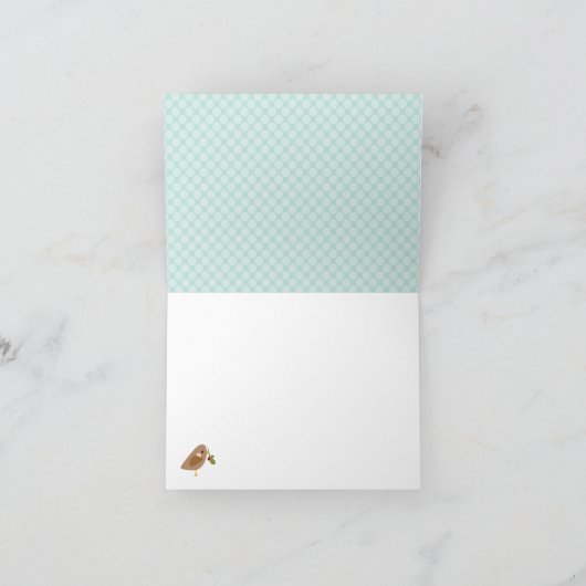 WINTER BABY FOX IN DIAPERS DANKE (Innenseite)