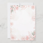 Winter Baby Is Brewing Baby Shower Invitation Einladung (Rückseite)