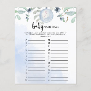 Winter Baby Name Race