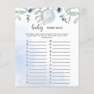 Winter Baby Name Race
