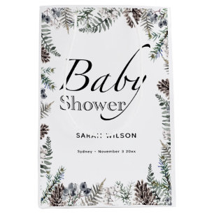 Winter Baby Showbeutel Mittlere Geschenktüte