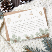 Winter Baby Showbücher für Baby