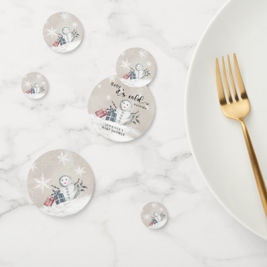 Winter Baby Shower Confetti Konfetti (Gruppe)