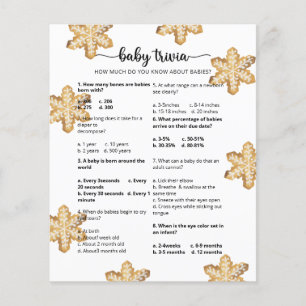 Winter-Baby-Trivia   Babyparty-Spiel