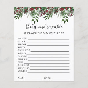 Winter-Baby-Wortelsalat   Babyparty-Spiel
