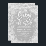 Winter-Babyparty-Einladungs-Geschlechts-neutrales Einladung<br><div class="desc">Winter-Babyparty-Einladung. 
Alle Entwürfe sind © PIXEL-PERFEKTIONS-PARTY Ltd.</div>